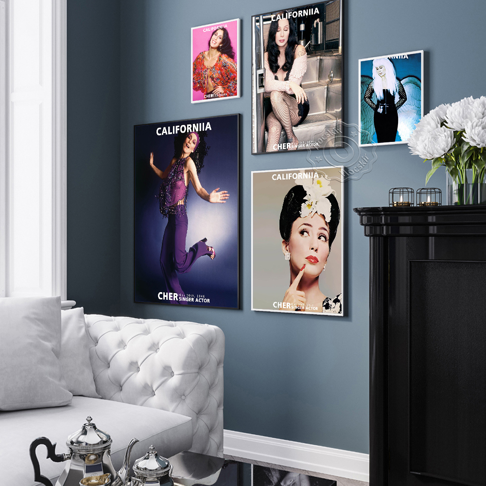 Cher Sexy Music Star Art Print - Vintage Collectible Magazines reseña y precio