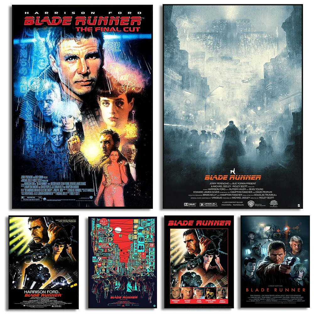 Blade Runner 1982 Classic Movi - Vintage Collectible Posters reseña y precio