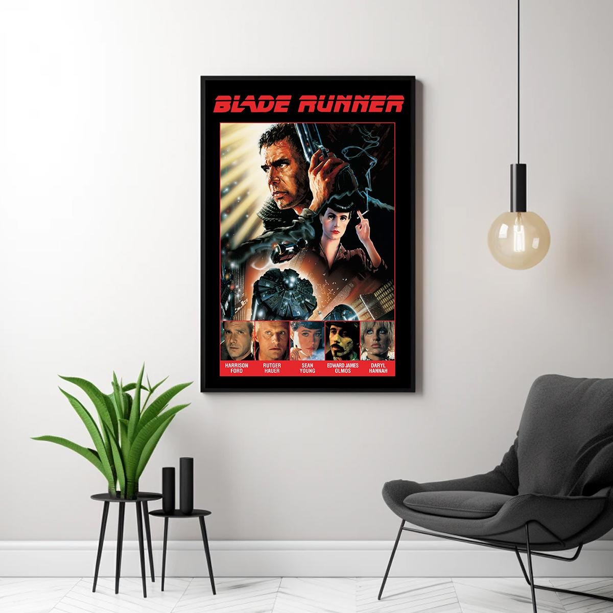 Blade Runner 1982 Classic Movi - Vintage Collectible Posters reseña y precio