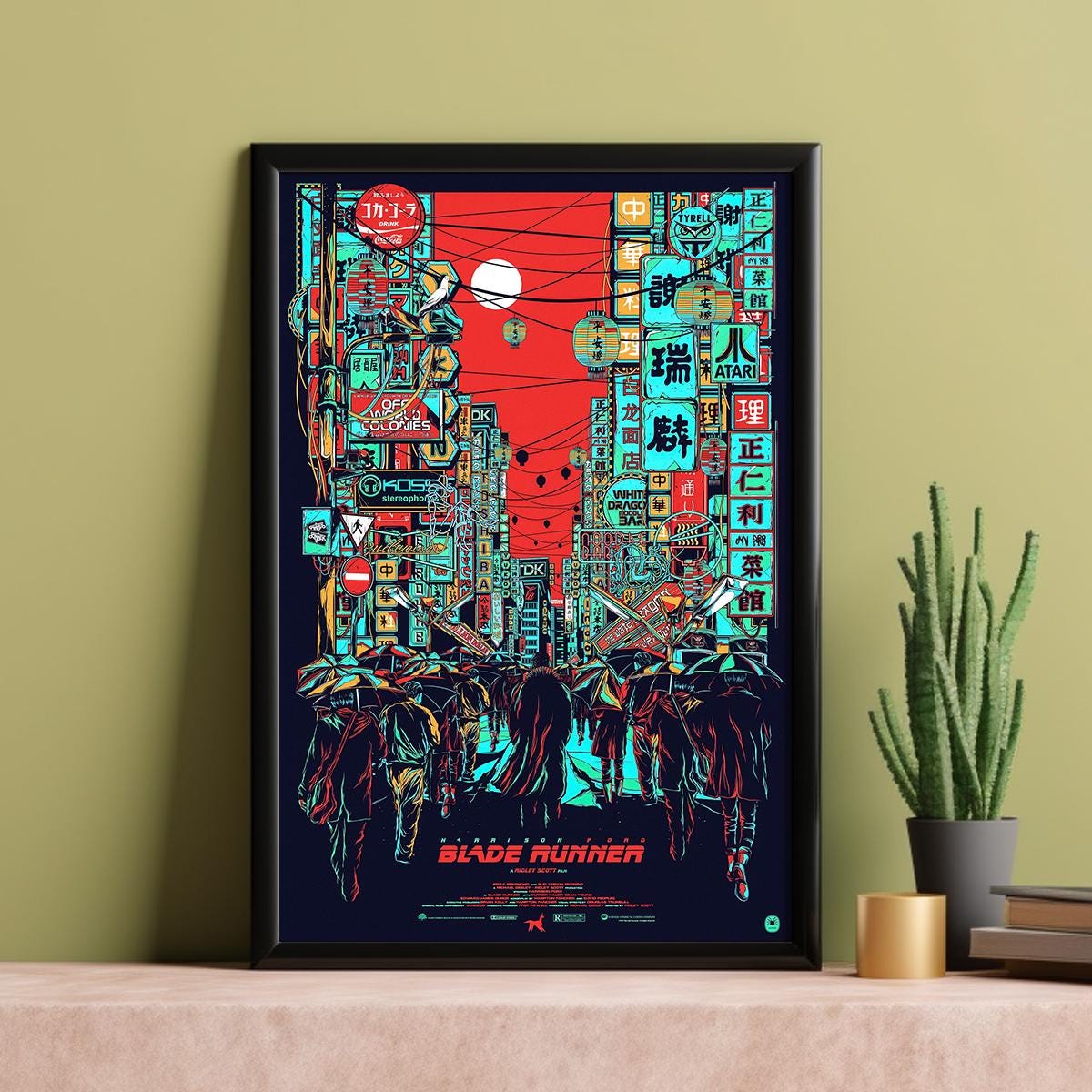 Blade Runner 1982 Classic Movi - Vintage Collectible Posters reseña y precio