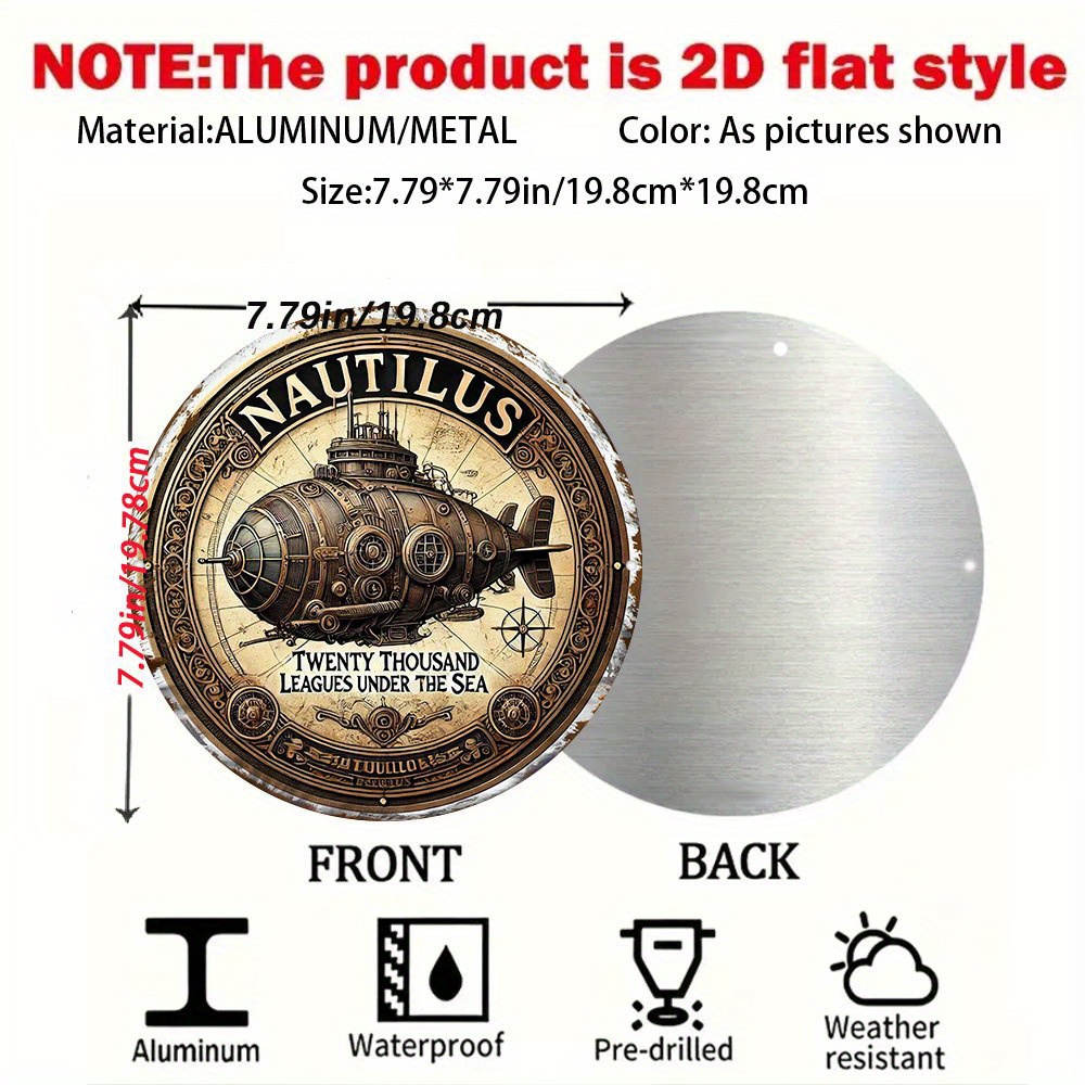 Vintage Nautilus Submarine Wal - Vintage Collectible Tins reseña y precio