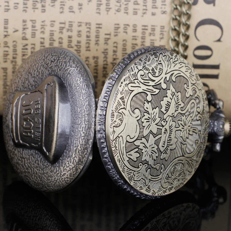 Vintage Bronze Quartz Pocket W - Vintage Collectible Bells reseña y precio