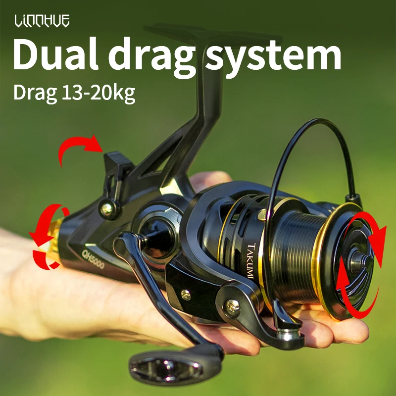 LINNHUE Carp Fishing Reel Spin - Developing Tank Reel reseña y precio