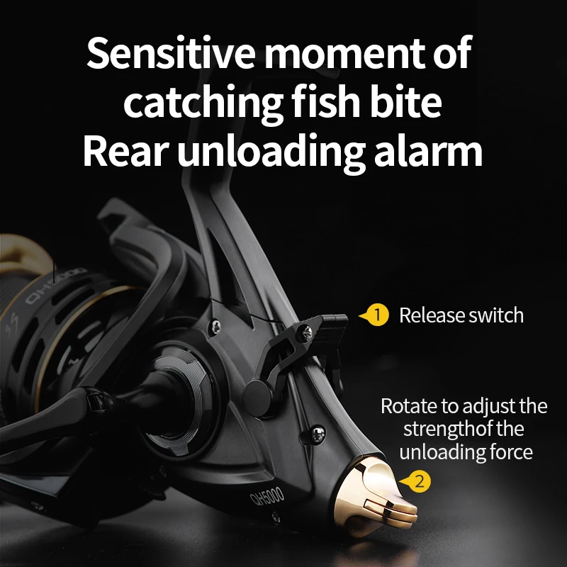LINNHUE Carp Fishing Reel Spin - Developing Tank Reel reseña y precio