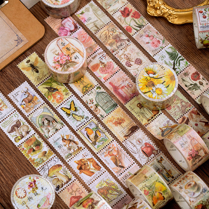 1pcs/1lot Decorative Adhesive  - Vintage Collectible Stamps reseña y precio
