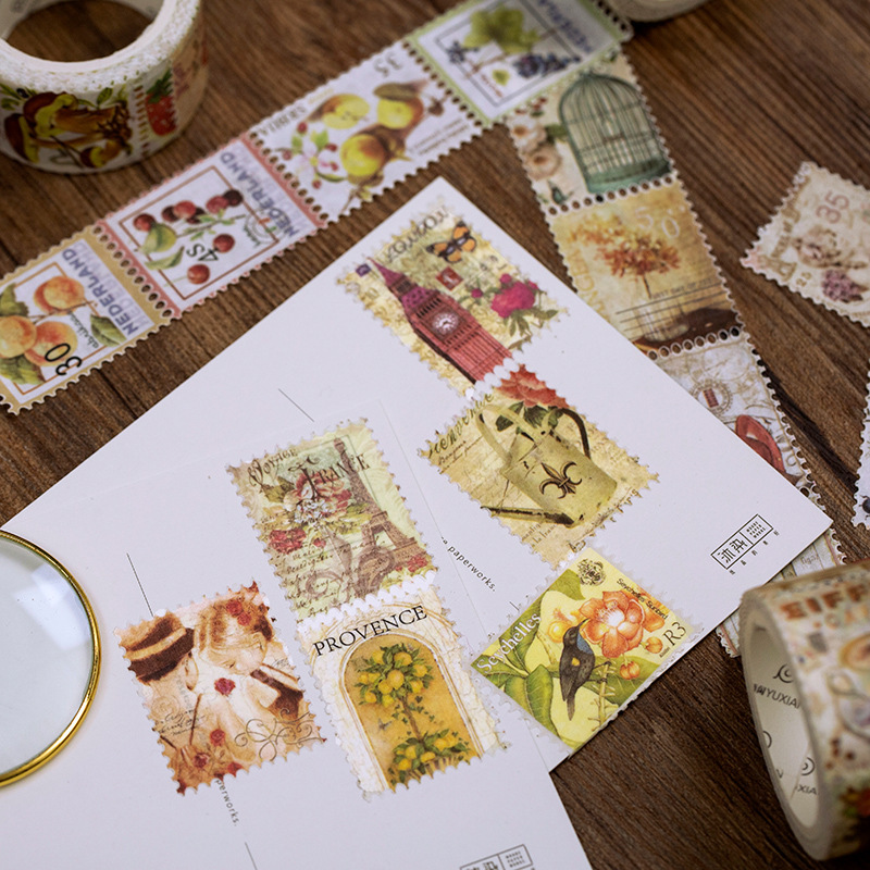 1pcs/1lot Decorative Adhesive  - Vintage Collectible Stamps reseña y precio