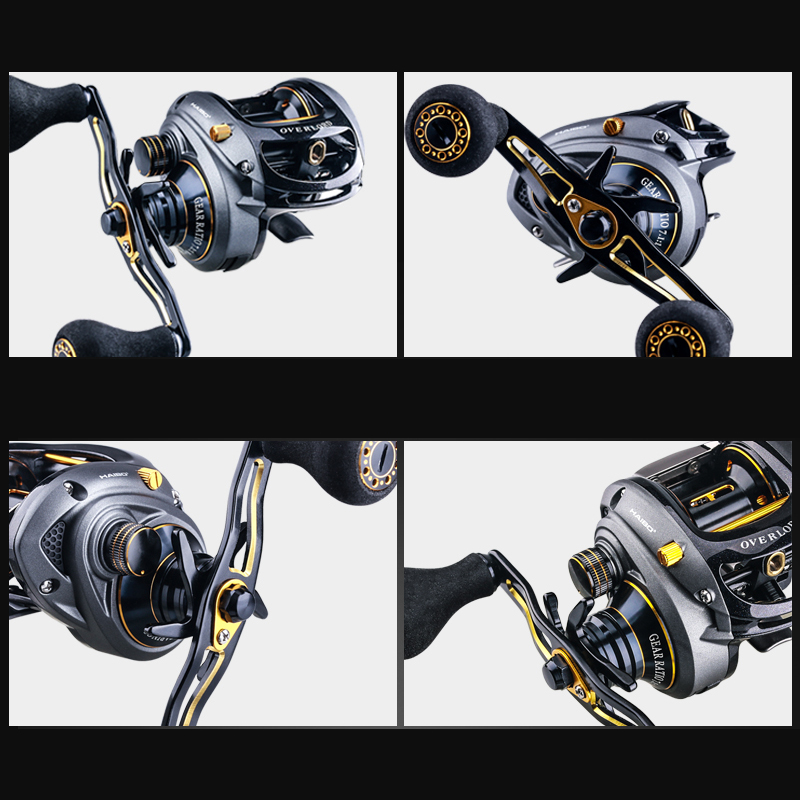 Haibo 2020 OVERLOAD Baitcastin - Developing Tank Reel reseña y precio