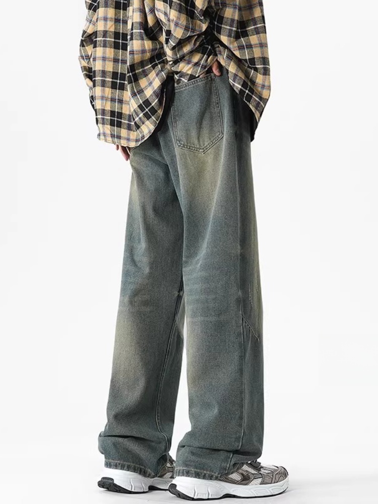 Waed Vintage Men's Jeans High  - Vintage Collectible Bells reseña y precio