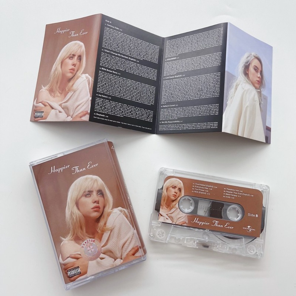 Billie Eilish Happier Than Eve - Vintage Collectible & Vintage Dolls reseña y precio
