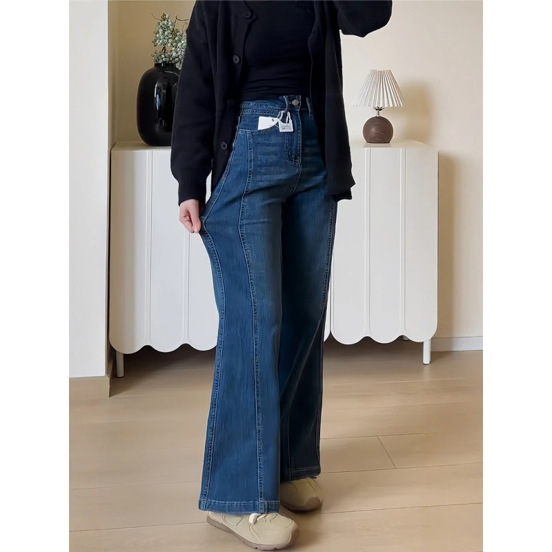 Autumn Elastic Bell Bot Jeans  - Vintage Collectible Bells reseña y precio