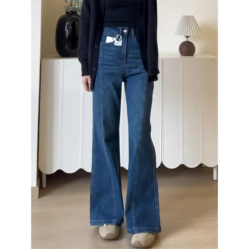 Autumn Elastic Bell Bot Jeans  - Vintage Collectible Bells reseña y precio