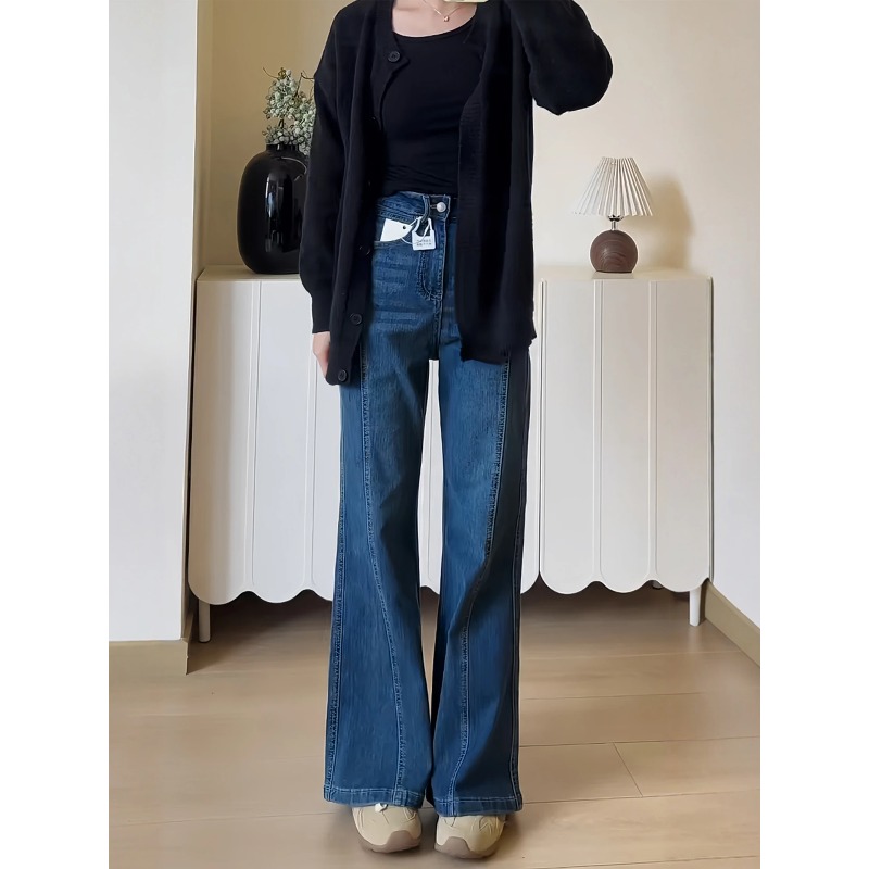 Autumn Elastic Bell Bot Jeans  - Vintage Collectible Bells reseña y precio