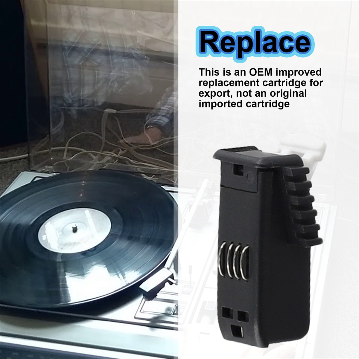 New Replacement Stylus Needle  - Record Player Needle reseña y precio