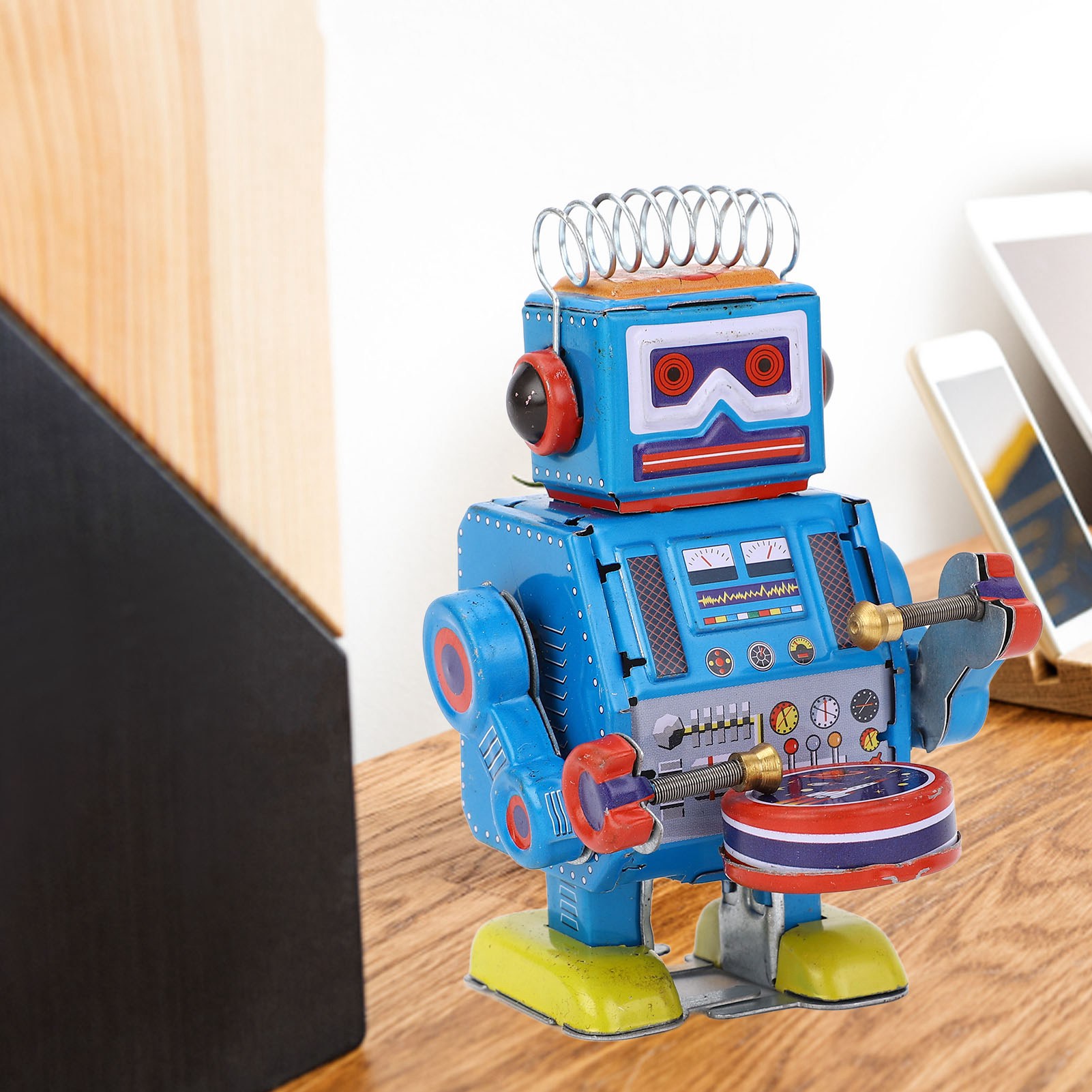 Robot Clockwork Creative Handm - Vintage Collectible Tins reseña y precio
