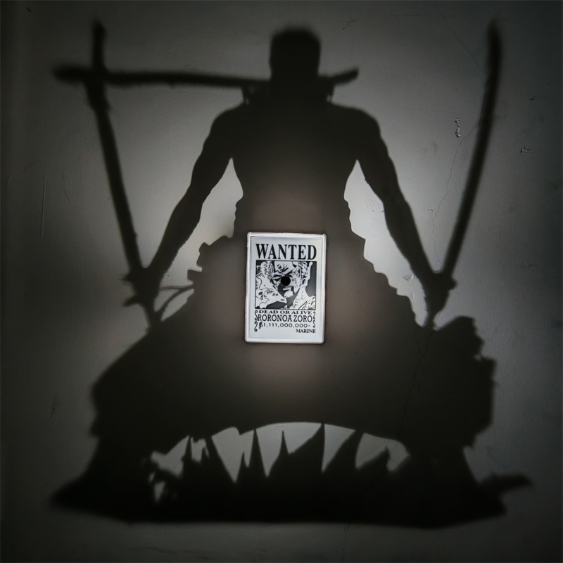 Bandai One Piece Zoro Wall Lam - Vintage Collectible Figurines reseña y precio