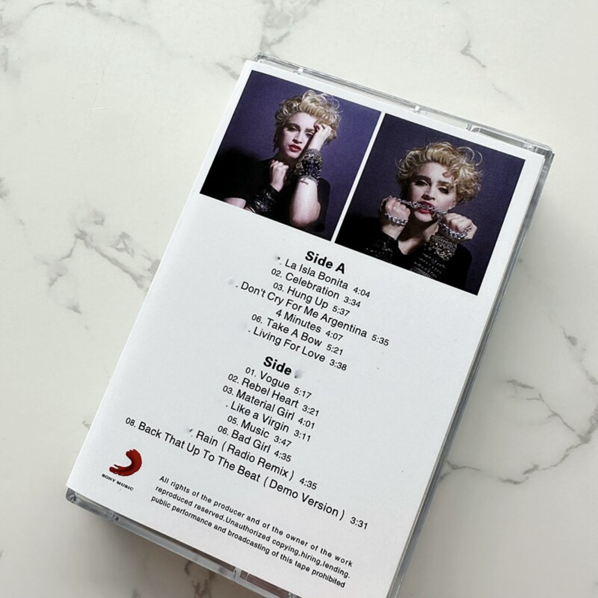 Madonna Classic Pop Music Cass - Vintage Collectible & Vintage Dolls reseña y precio