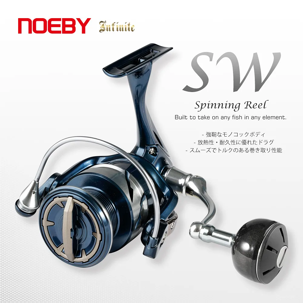 Noeby INFINITE Spinning Fishin - Developing Tank Reel reseña y precio