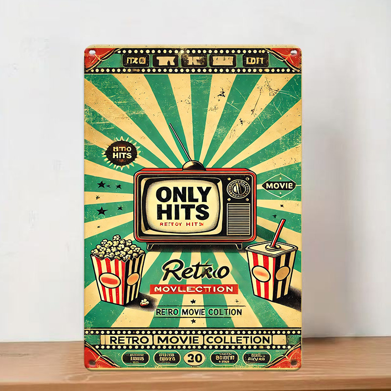 Retro Movie Collection Poster  - Vintage Collectible Tins reseña y precio