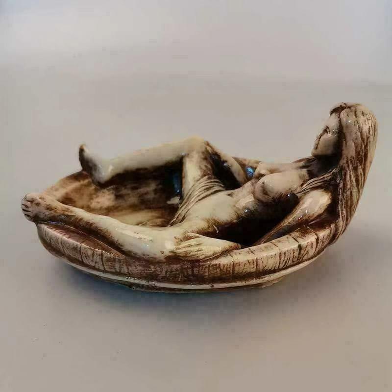 Rare Chinese Antique Ashtray - - Vintage Collectible Ashtrays reseña y precio